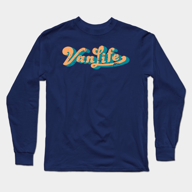 Vanlife Vintage Long Sleeve T-Shirt by The Van Life